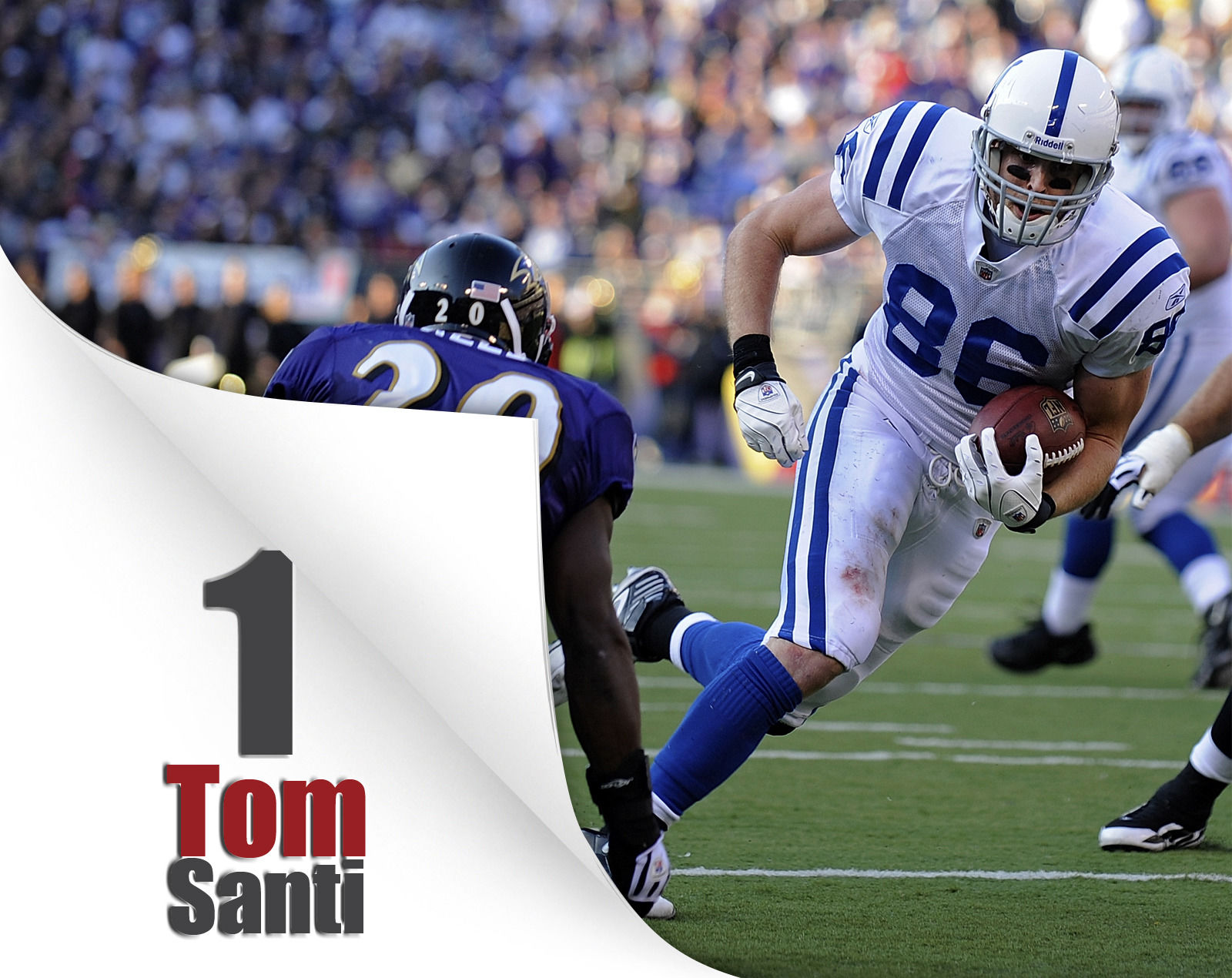 Touchdown catches by Peyton Manning's receivers